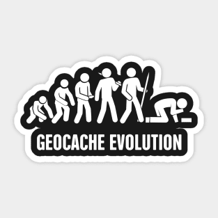 Geocache Evolution Sticker